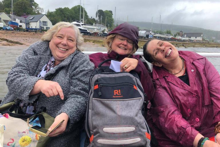 masters retreat on Holy Isle