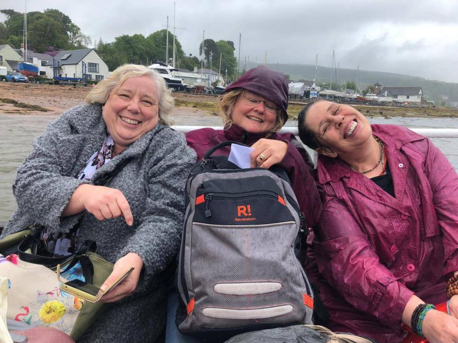 masters retreat on Holy Isle
