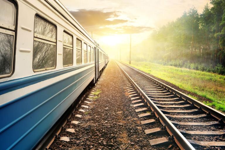 on the train again