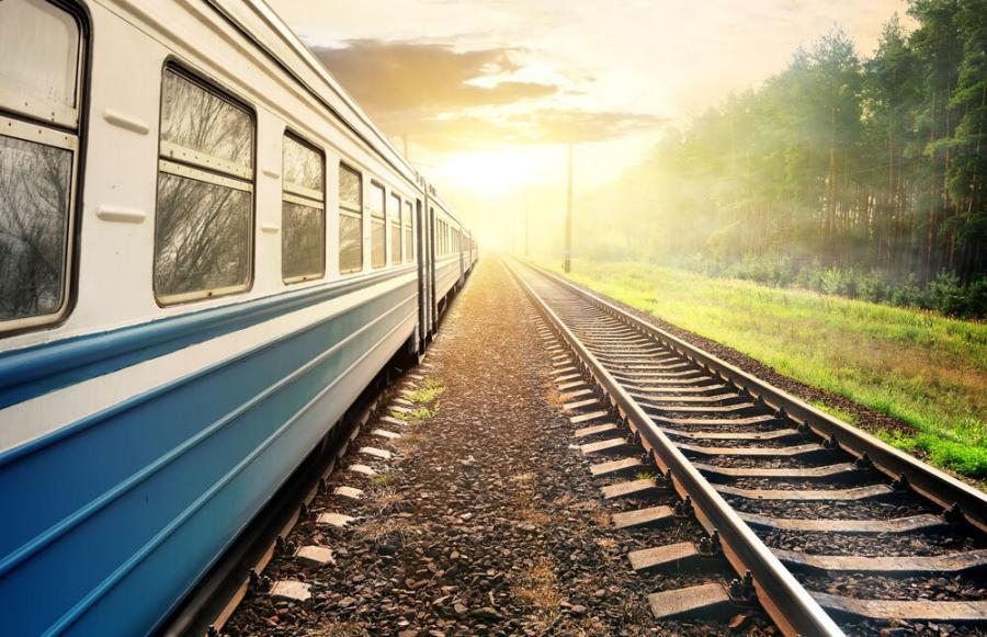 on the train again