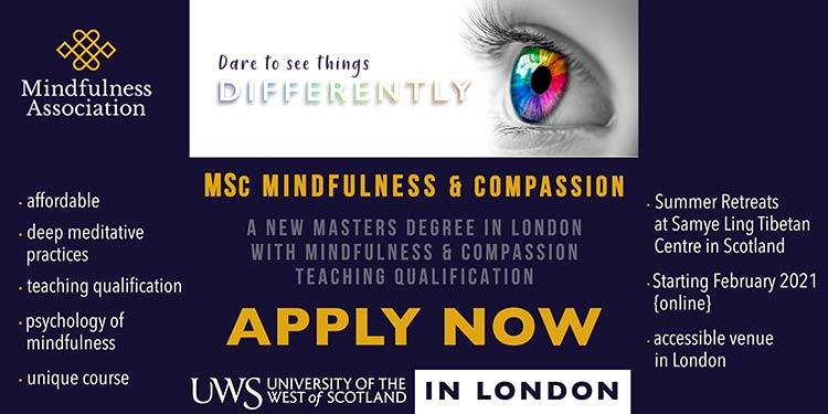 mSc Mindfulness and Compassion