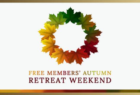 autumn membership weekend free to members 2