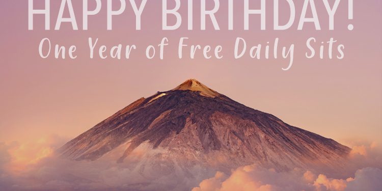 Happy birthday to the free daily sit