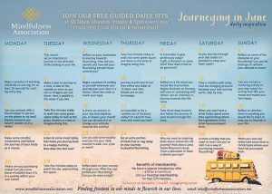 JOURNEYING IN JUNE CALENDAR