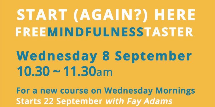 FREE MINDFULNESS TASTER