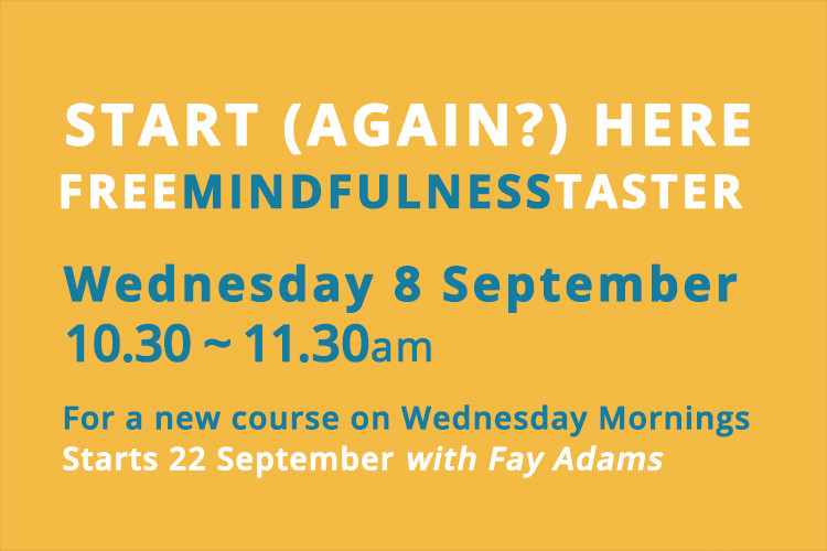 FREE MINDFULNESS TASTER