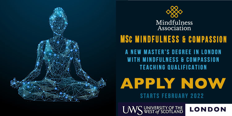Masters Taster in Mindfulness and Compassion
