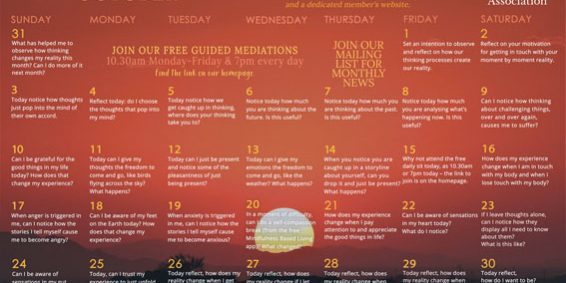 OBSERVING IN OCTOBER FREE CALENDAR
