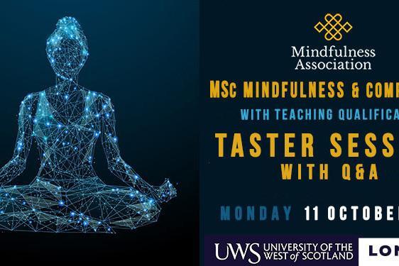 TASTER SESSION 11 OCTOBER AT 7PM