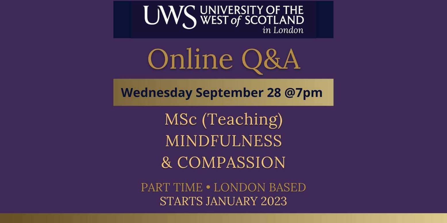 Online Open evening