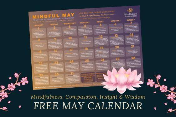 FREE MAY MINDFULNESS CALENDAR