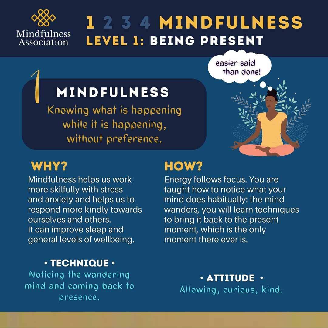 Level 1 - Mindfulness - Mindfulness Association