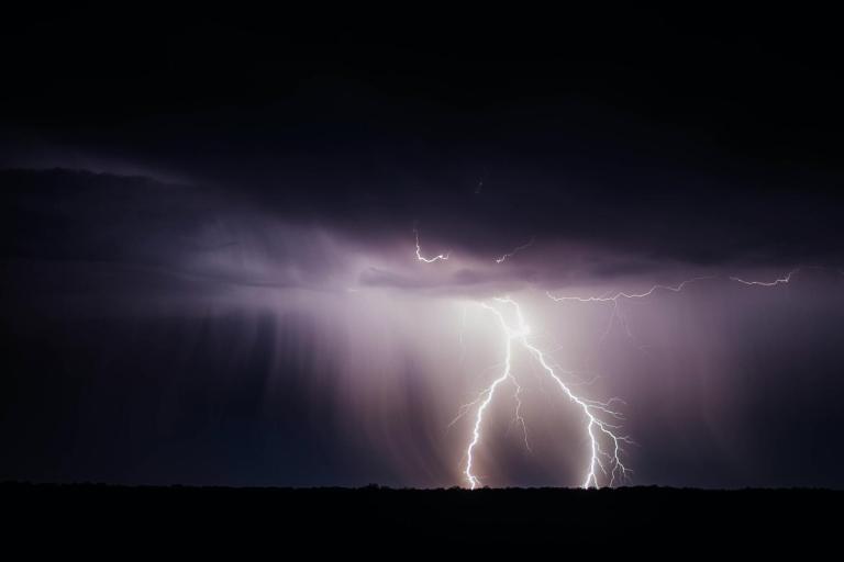 Lightning - Matsuo Bashō