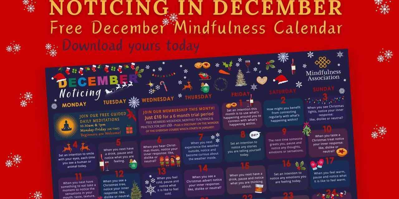 FREE-DECEMBER-MINDFULNESS-CALENDAR FREE-DECEMBER-MINDFULNESS-CALENDAR