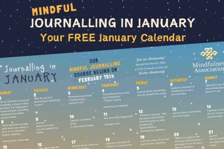 FREE JANUARY MINDFUNESS CALENDAR