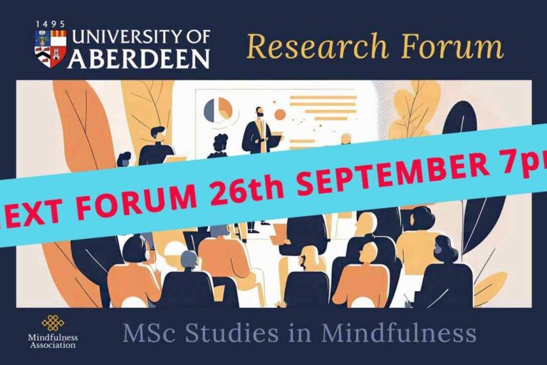 LIVE RESEARCH FORUM 7pm