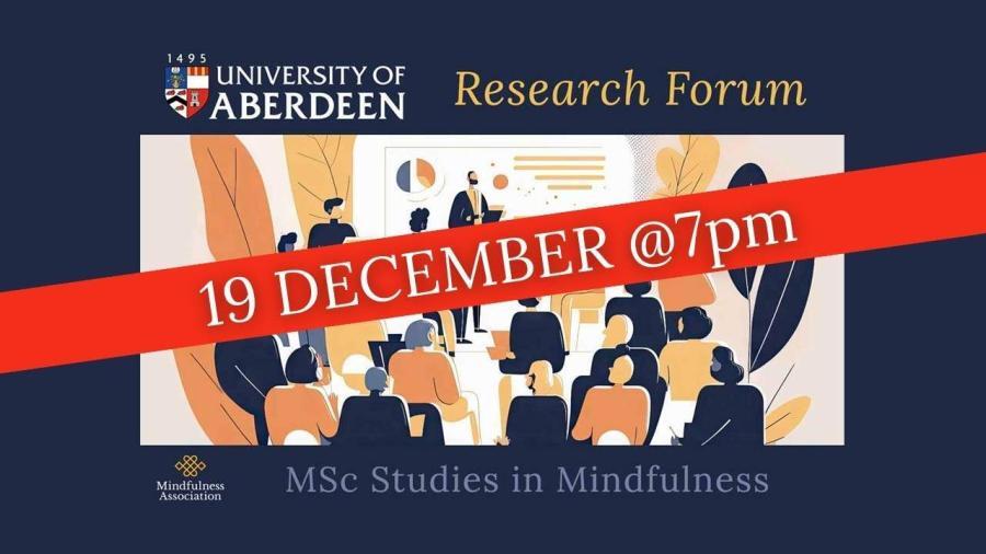 Research Forum 19 Dec