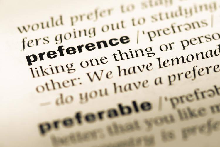 Preference